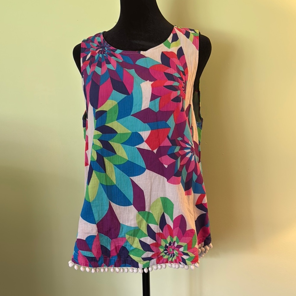 JB by Julie Brown Vibrant Sleeveless Top